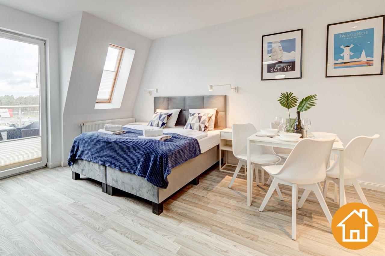 Apartament Debina Z Miejscem Parkingowym Swinemünde Exterior foto